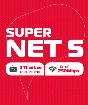 Gói internet Viettel Super Net 5